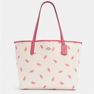 60% Off Coach City Tote With Popsicle Print @ Coach Outlet
