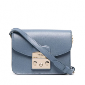 Furla Metropolis 皮质斜挎包