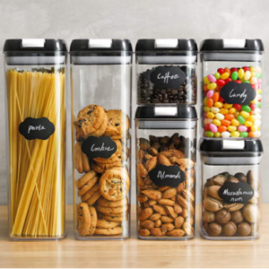 BASSTOP Food Storage Containers @ Amazon