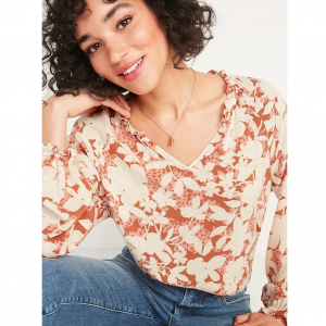 Old Navy 女款印花衬衣