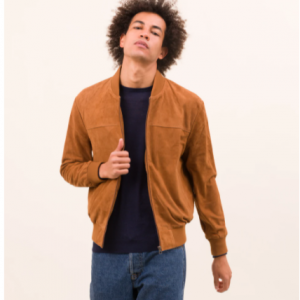 Mirta Alex Lambskin Suede 夹克