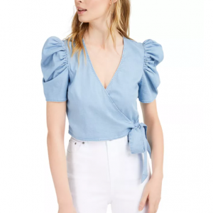 Bar III Chambray 上衣