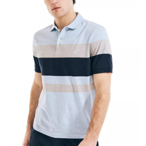 Nautica Classic Fit Striped POLO衫