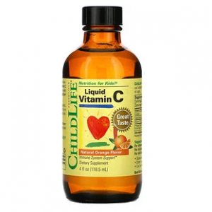 ChildLife, Essentials，液体维生素 C，天然橙味，4 液量盎司（118.5 毫升）