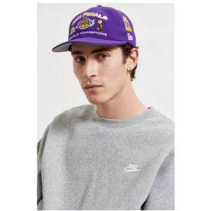 74% Off New Era UO Exclusive Los Angeles Lakers Championship Snapback Hat @ Urban Outfitters