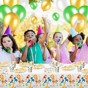 生日派對氣球、彩帶、餐具等裝飾套裝熱賣 @ Amazon