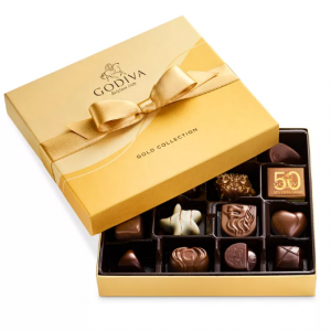Godiva 金装巧克力礼盒 19块