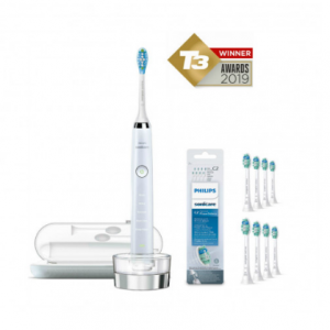 Philips HX9391/92 白色钻石电动牙刷+8替换刷头