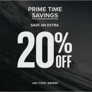 Prime Timing Savings - Extra 20% Off Select Styles @ Jimmy Jazz 