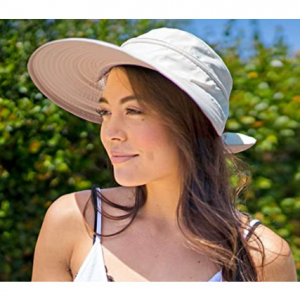 Simplicity Hats for Women UPF 50+ UV Sun Protective Convertible Beach Visor Hat @ Amazon