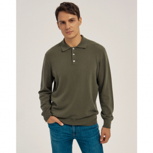 Gentle Herd 羊毛POLO针织衫