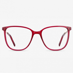 Aroma 覆盆子色猫眼镜框