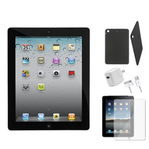 80% off Apple iPad 2 Bundle with Case, Charger & Screen Protector - Refurbished @Until Gone 