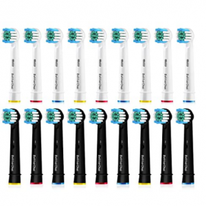 白菜價：Betterchoi 替換牙刷頭 18支 適用於Oral B Braun 電動牙刷 @ Amazon