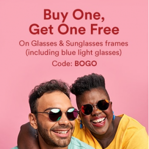 Buy One Get One Free On Glasses & Sunglasses Frames @ Coastal.com