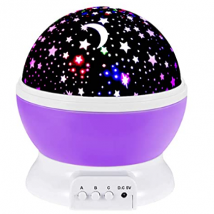 SnowCinda Star Projector Night Light for Kids with USB Cable @ Amazon