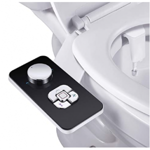 SAMODRA 可伸缩自洁双喷嘴坐便器冲水配件 带压力控制 @ Amazon