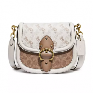 30% off COACH Beat Saddlebag with Horse and Carriage Print @ Belk