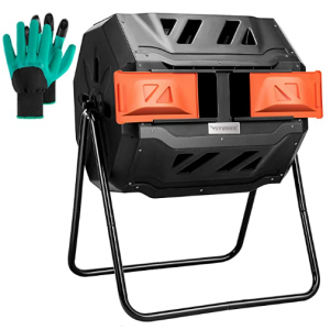 VIVOSUN 43加仑双仓户外降解桶 @ Amazon