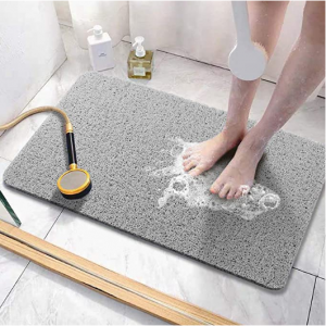 Asvin Soft Textured Bath, Shower, Tub Mat, 24x16 Inch @ Amazon