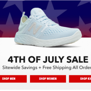 Joe's New Balance Outlet 4th of July Sale - Up to 80% off All Purchase 