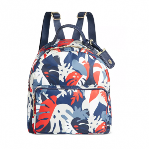 62% Off Tommy Hilfiger Julia Tropical Palm Nylon Dome Backpack @ Macy's