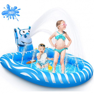 Beewarm Splash Pad Inflatable Pools for Kids Baby Pool @ Amazon
