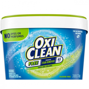 OxiClean Versatile Stain Remover Free, 3 lbs. @ Amazon