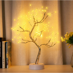 IJiangK 桌麵浪漫樹燈 LED氛圍感小台燈 @ Amazon