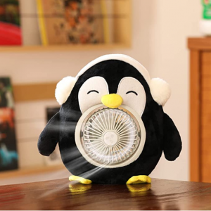 PIKRONSH 毛絨造型USB台式風扇, 3款玩偶可選  @ Amazon