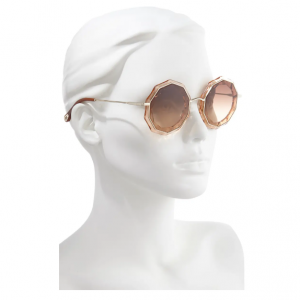 80% Off CHLOE 52mm Round Sunglasses @ Nordstrom Rack