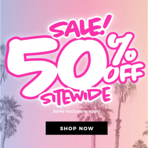 50% Off Sitewide @ Charlotte Russe 