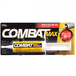 Combat Max Roach Killing Gel for Indoor and Outdoor Use, 1 Syringe, 2.1 Ounces @ Amazon