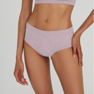 Трусы хипстер меланж сиренево-лиловый