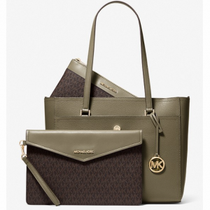 64% Off MICHAEL MICHAEL KORS Maisie Large Pebbled Leather 3-in-1 Tote Bag