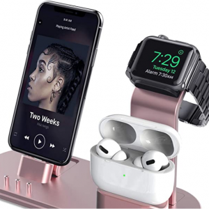 Amazon - OLEBR 苹果产品充电台，3折