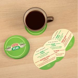 朋友测验题饮料杯垫