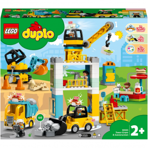 LEGO DUPLO 得宝大颗粒 10933 忙碌的建筑基地 (10933) @ Zavvi