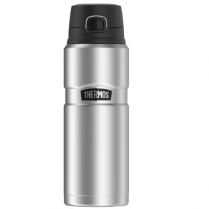 THERMOS Stainless King Vacuum-Insulated Drink Bottle, 24 Ounce, Matte Steel @ Amazon