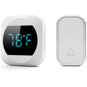 Door Bell, Sakeye Smart Temperature Wireless Waterproof Doorbell  @ Amazon