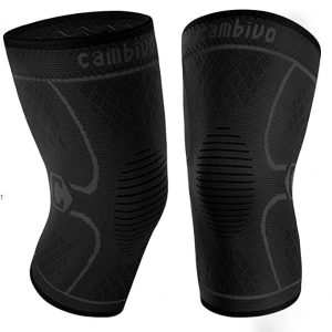CAMBIVO 运动防护护膝 2件 @ Amazon