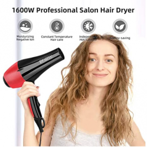 Prizm Professional Blow Dryer, Ceramic Tourmaline Lightweight Hair Dryer @ Amazon