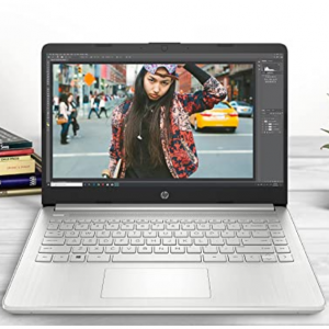 21% off HP 14-fq1021nr 14” FHD Laptop (Ryzen 5 5500U 8GB 256GB SSD) @Amazon
