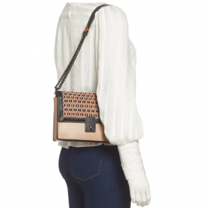 40% Off Coach Hutton Woven Leather Convertible Bag @ Nordstrom