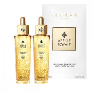 New! GUERLAIN Abeille Royale Anti-Aging Youth Watery Oil Duo Set @ Bergdorf Goodman 