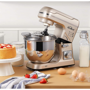 25% off Kealive Stand Mixer, Electric Food Mixer Kitchen with 5.5QT, 6+P-Speed @ Amazon
