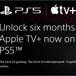 6 Months Apple TV+ Subscription on PS5 Console  @PlayStation Store