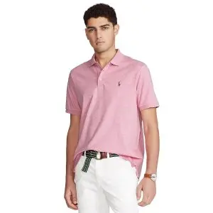 Polo Ralph Lauren Men's Custom Slim Fit Soft Cotton Polo Shirt Sale @ Macys.com