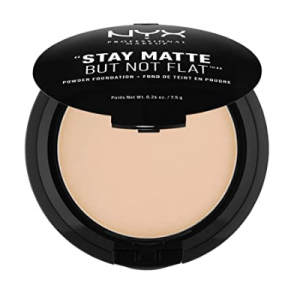 NYX PROFESSIONAL MAKEUP Stay Matte But Not Flat Powder Foundation @ Amazon