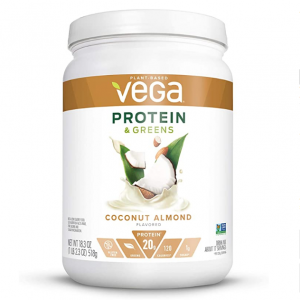 Vega 植物蛋白粉促销 椰子杏仁口味 18.3 Oz @ Amazon